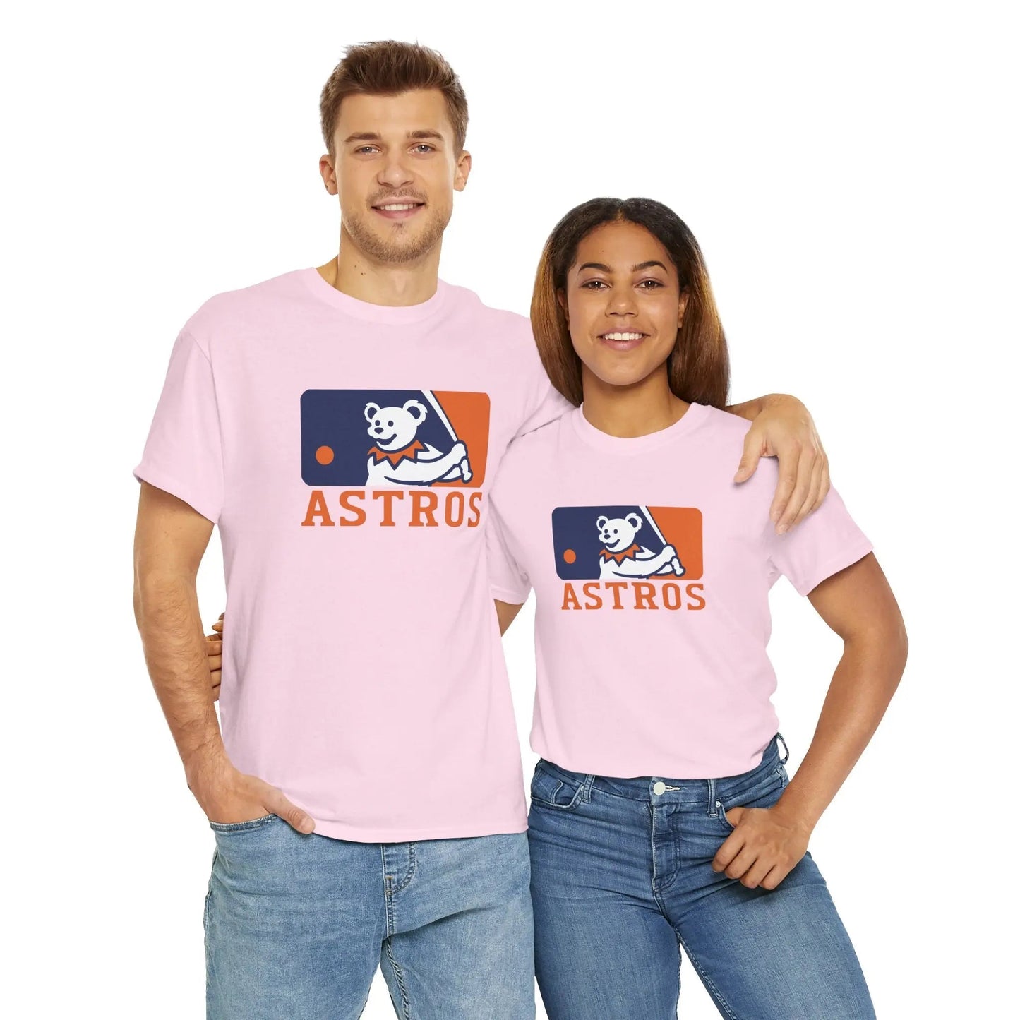 Houston Astros Original Dancing Bear MLB × Grateful Dead Tee