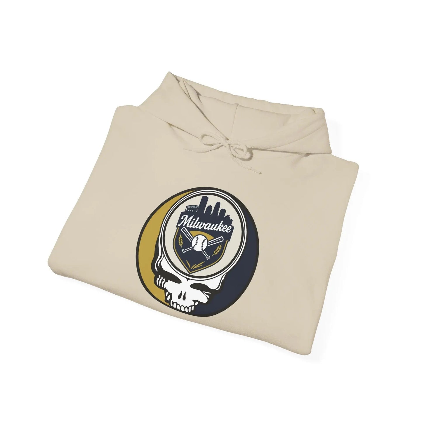 Milwaukee Brewers Original Stealie × Grateful Dead Hoodie