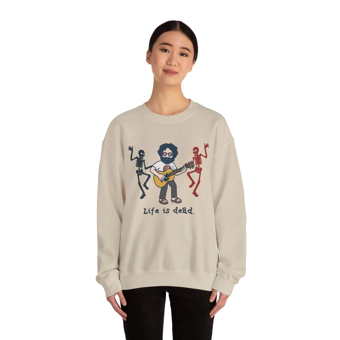 Jerry's Jammin' | Life is dead.® Crewneck | Grateful Dead