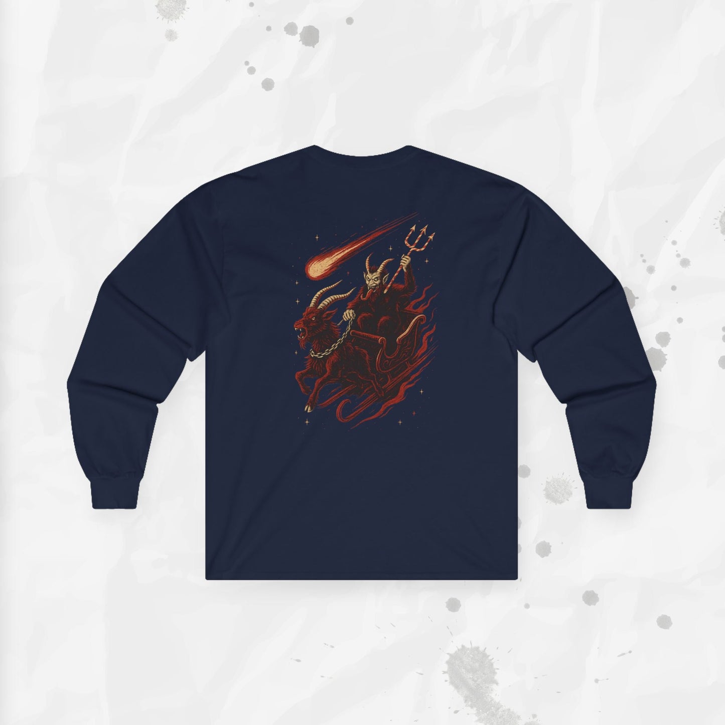 Krampus Rider – Long Sleeve T-Shirt