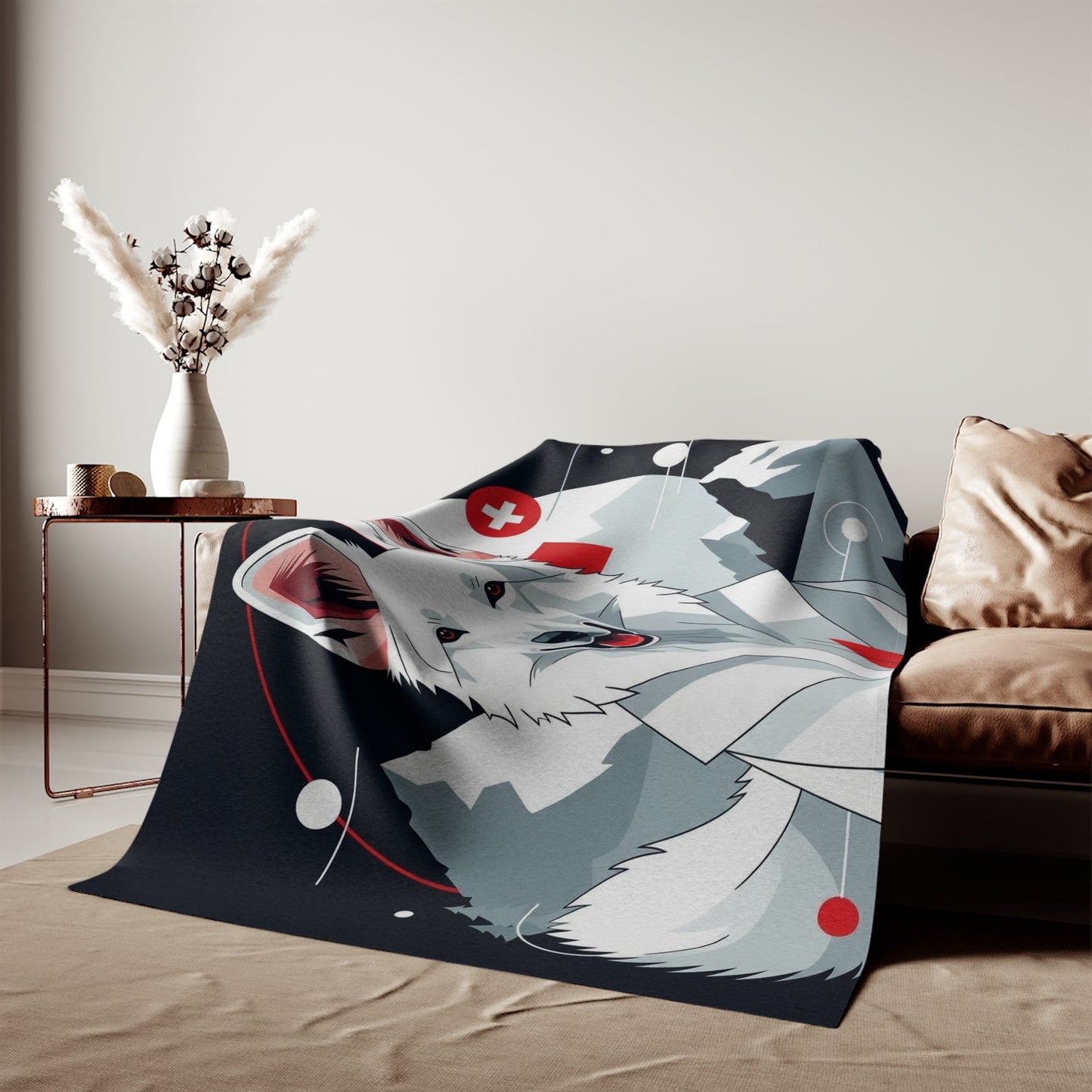 Sweatshirt Blanket – Plush Fleece Throw, 2 Size Options