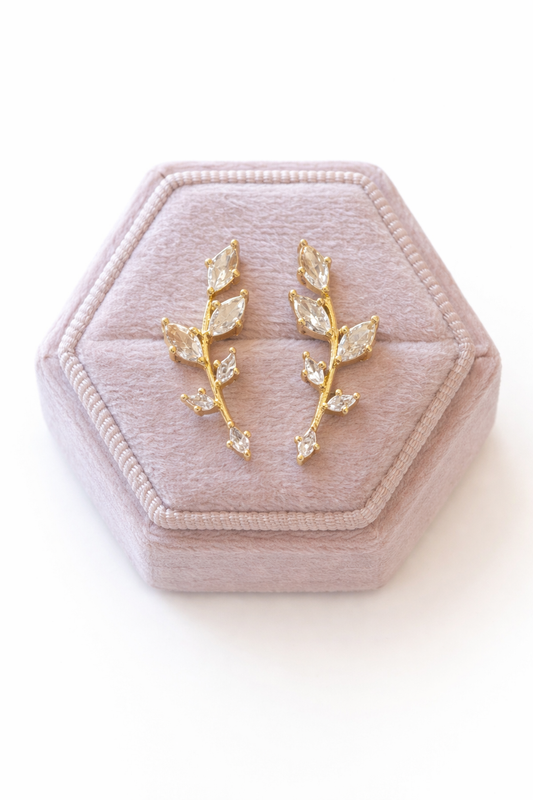 Ivy Earrings- Gold