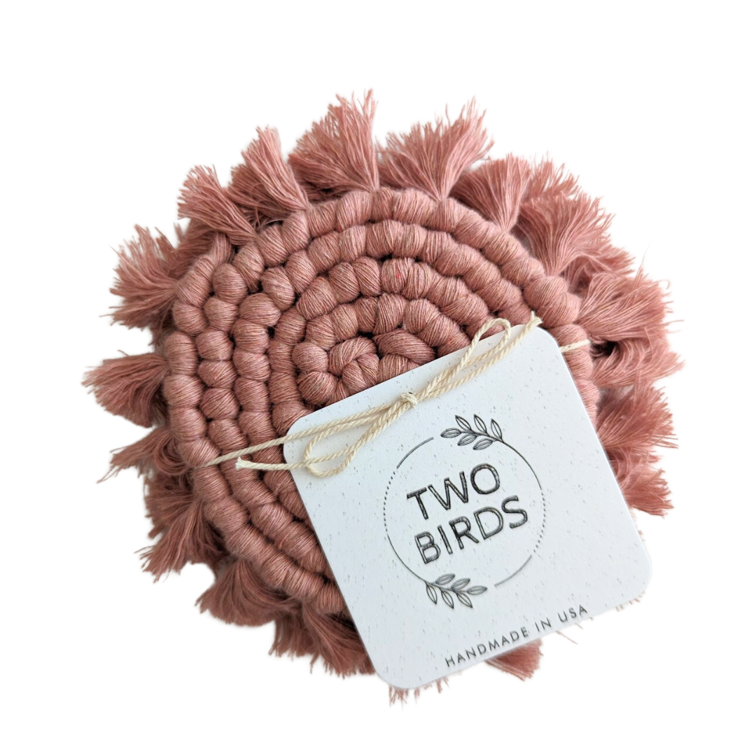 Macrame Coaster Singles
