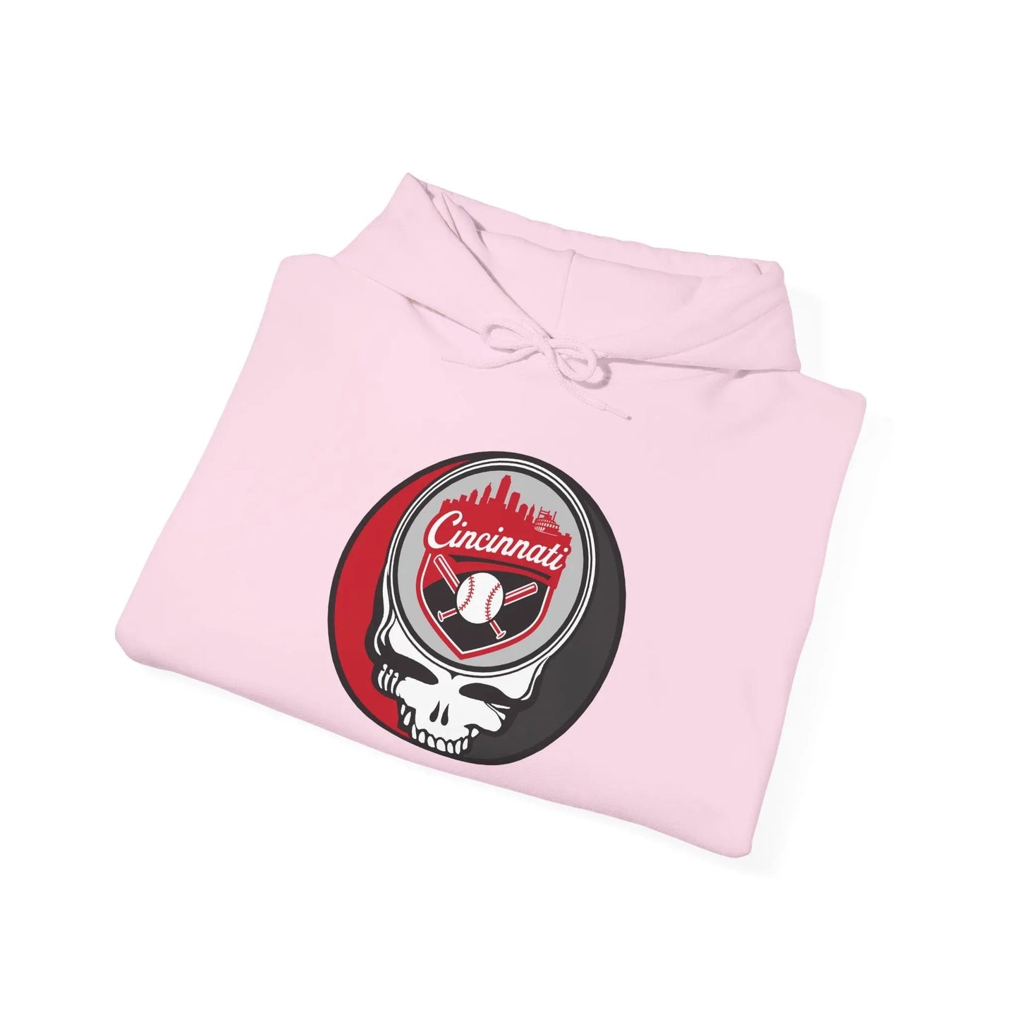 Cincinnati Reds Original Stealie × Grateful Dead Hoodie