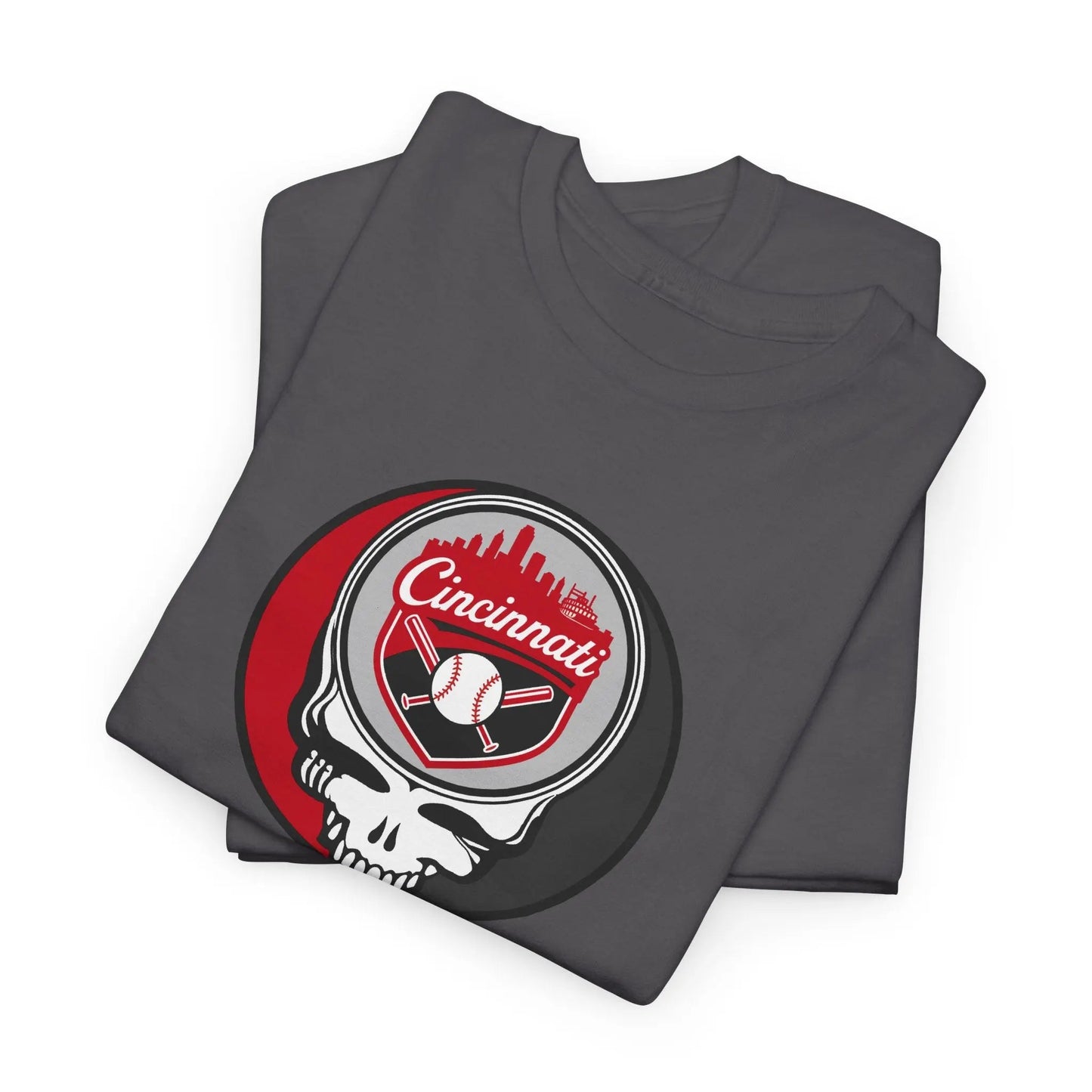 Cincinnati Reds Original Stealie × Grateful Dead Tee