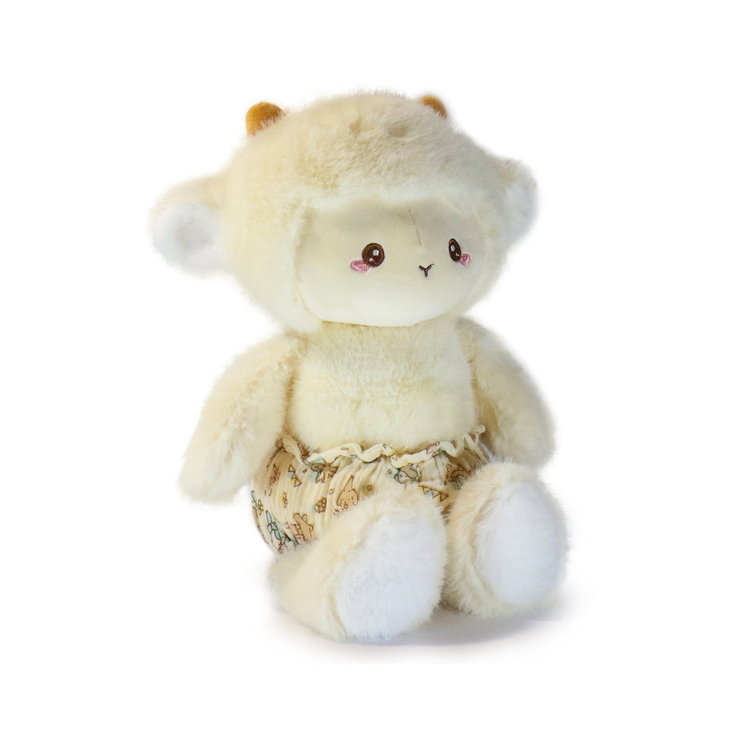 16-inch White Lamb with Beautiful Pants