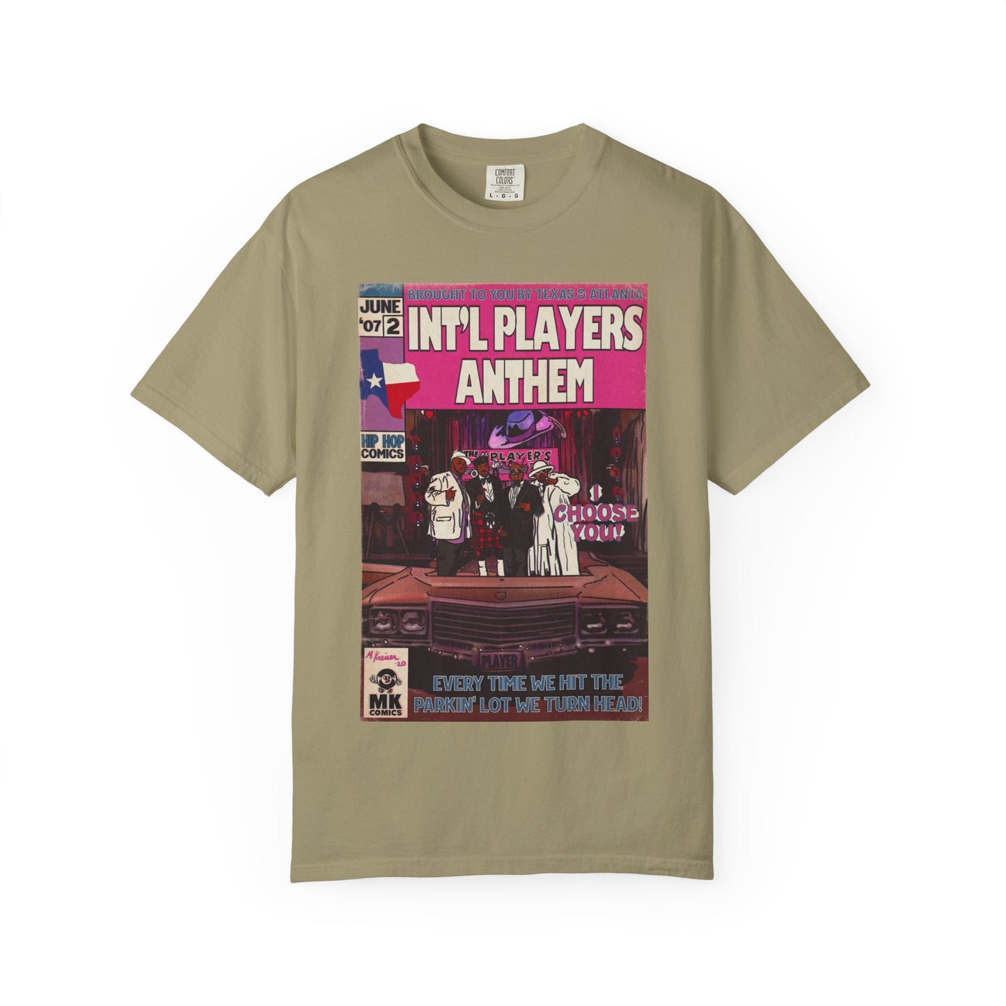 Int’l Players Anthem - Unisex Comfort Colors T-shirt