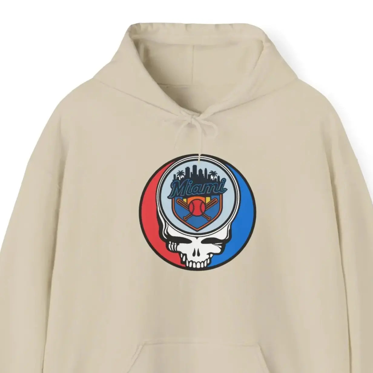 Miami Marlins Original Stealie × Grateful Dead Hoodie