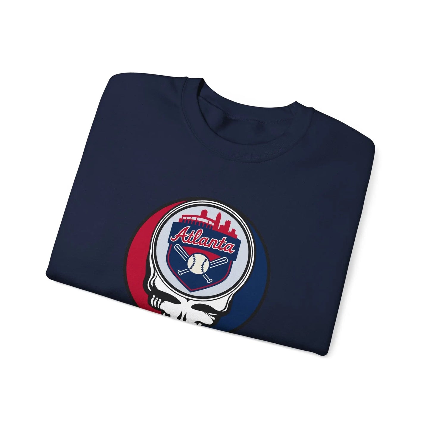 Atlanta Braves Original Stealie × Grateful Dead Crewneck