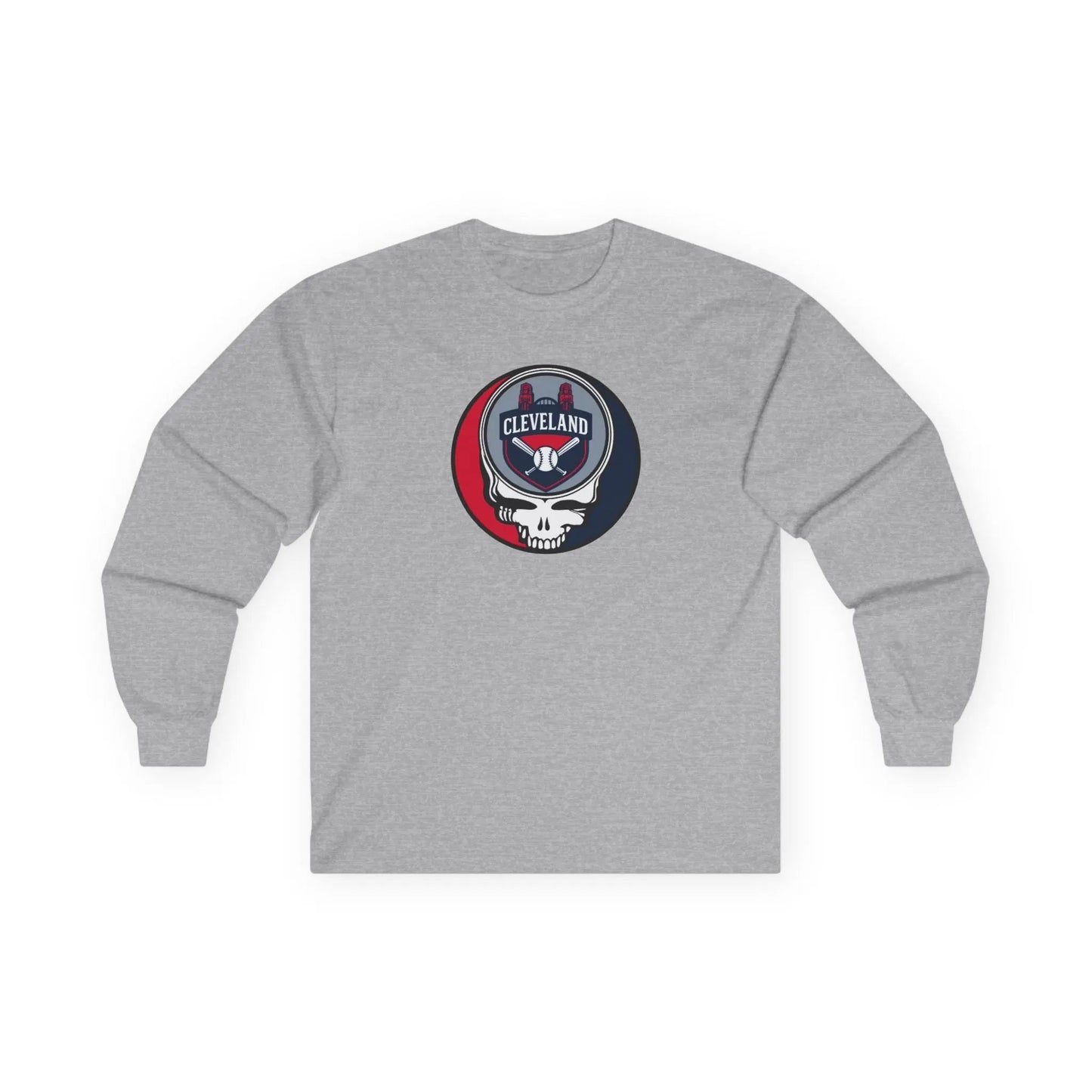 Cleveland Guardians Original Stealie Grateful Dead Long Sleeve Shirt
