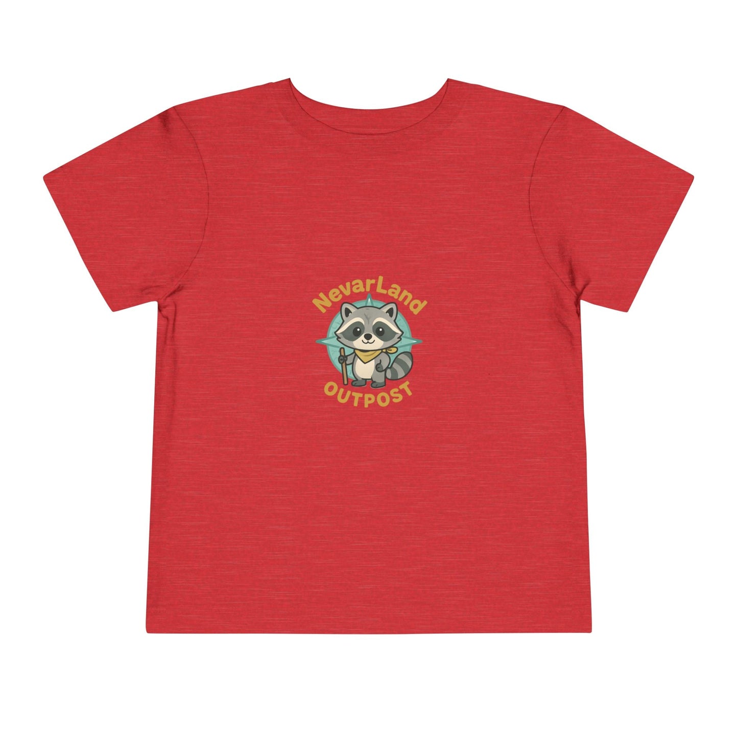 "NevarLand Outpost" Raccoon Adventure - Toddler Tee