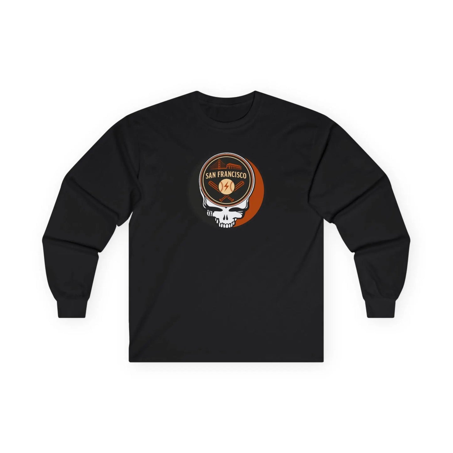 San Francisco Giants Original Stealie Grateful Dead Long Sleeve Shirt
