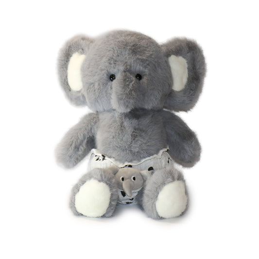 Lil Baby Elephant: A Nurturing Plush Toy for Caretakers and Little Parents