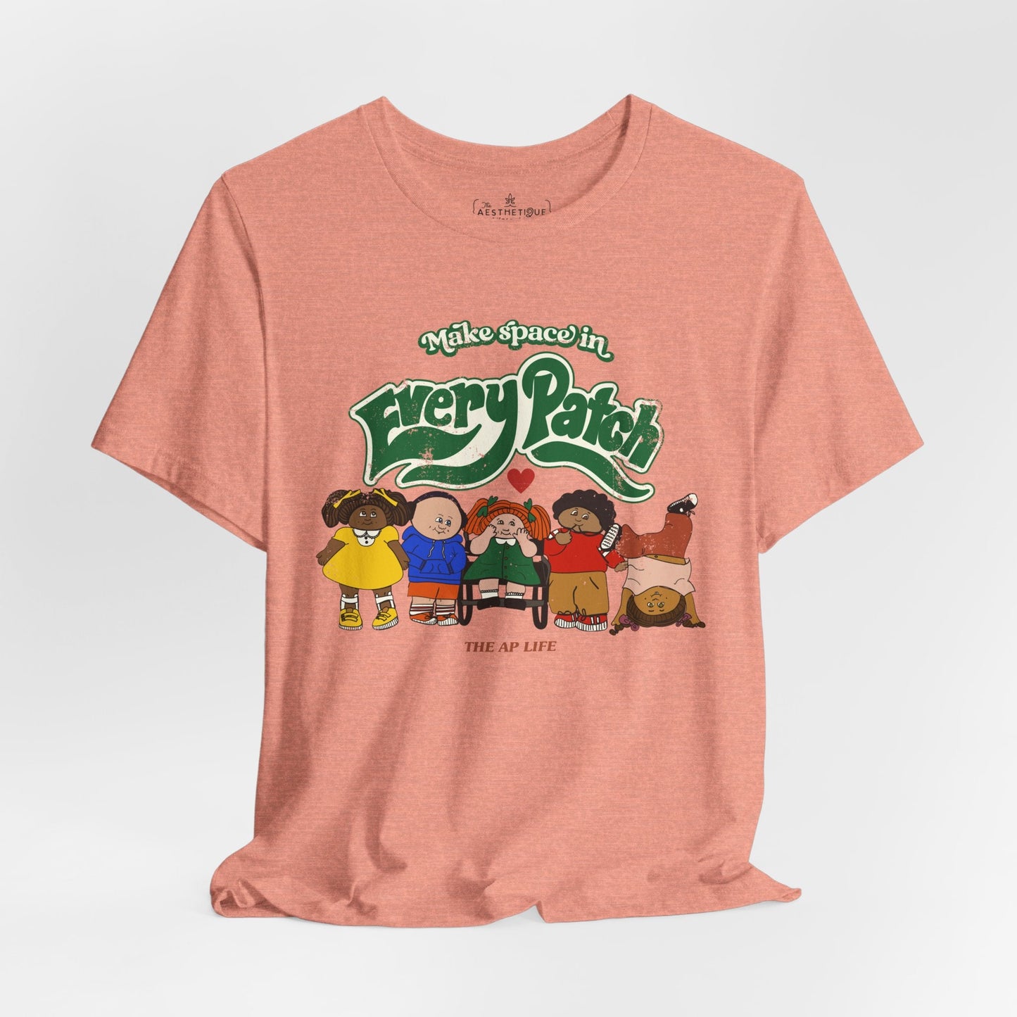 Make Space in Every Patch - Inclusion Matters - Adult Unisex Jersey Tee