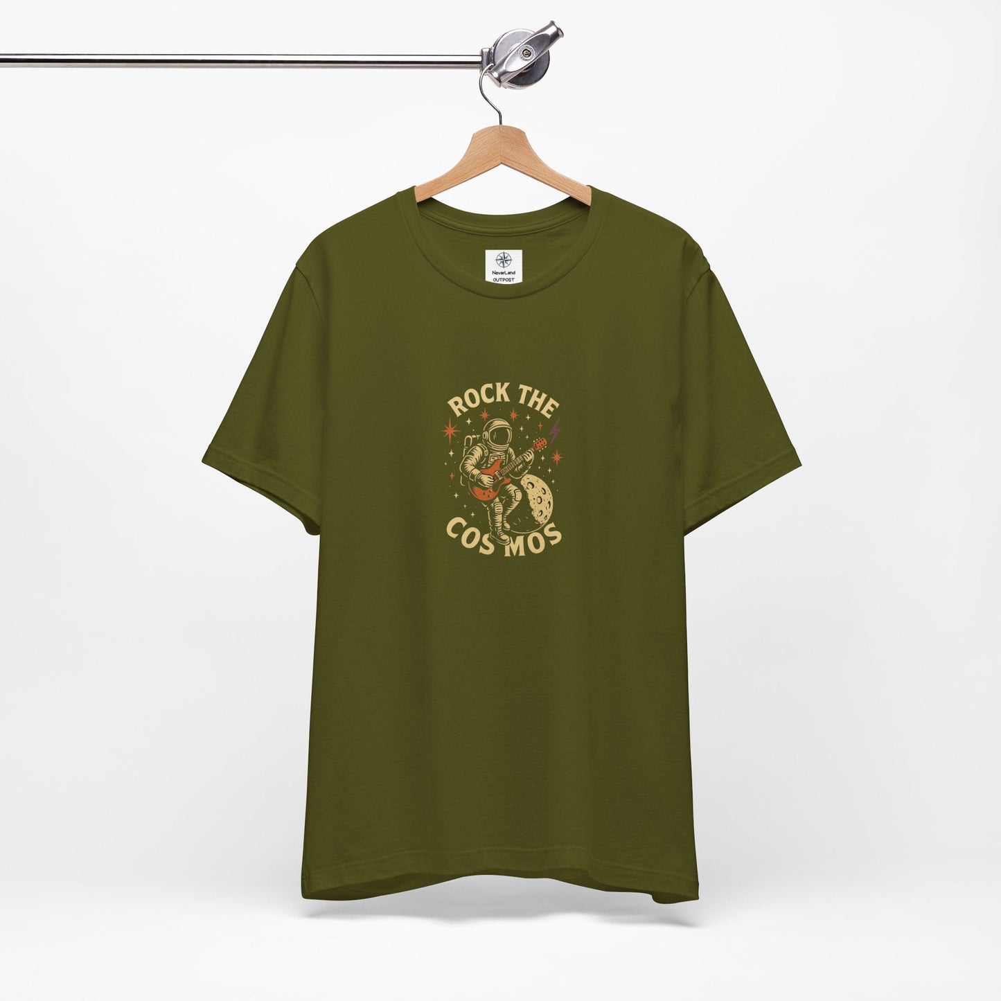 Rock the Cosmos T-Shirt — "Rock the Cosmos" Graphic Tee for Space Lovers