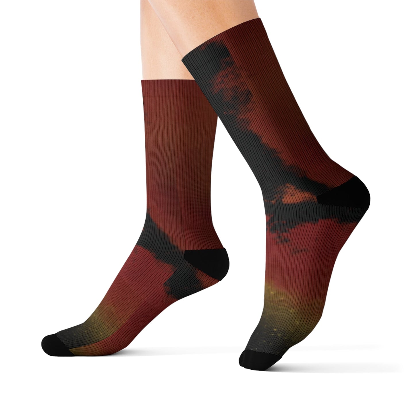 Sublimation Socks - "The Sun"