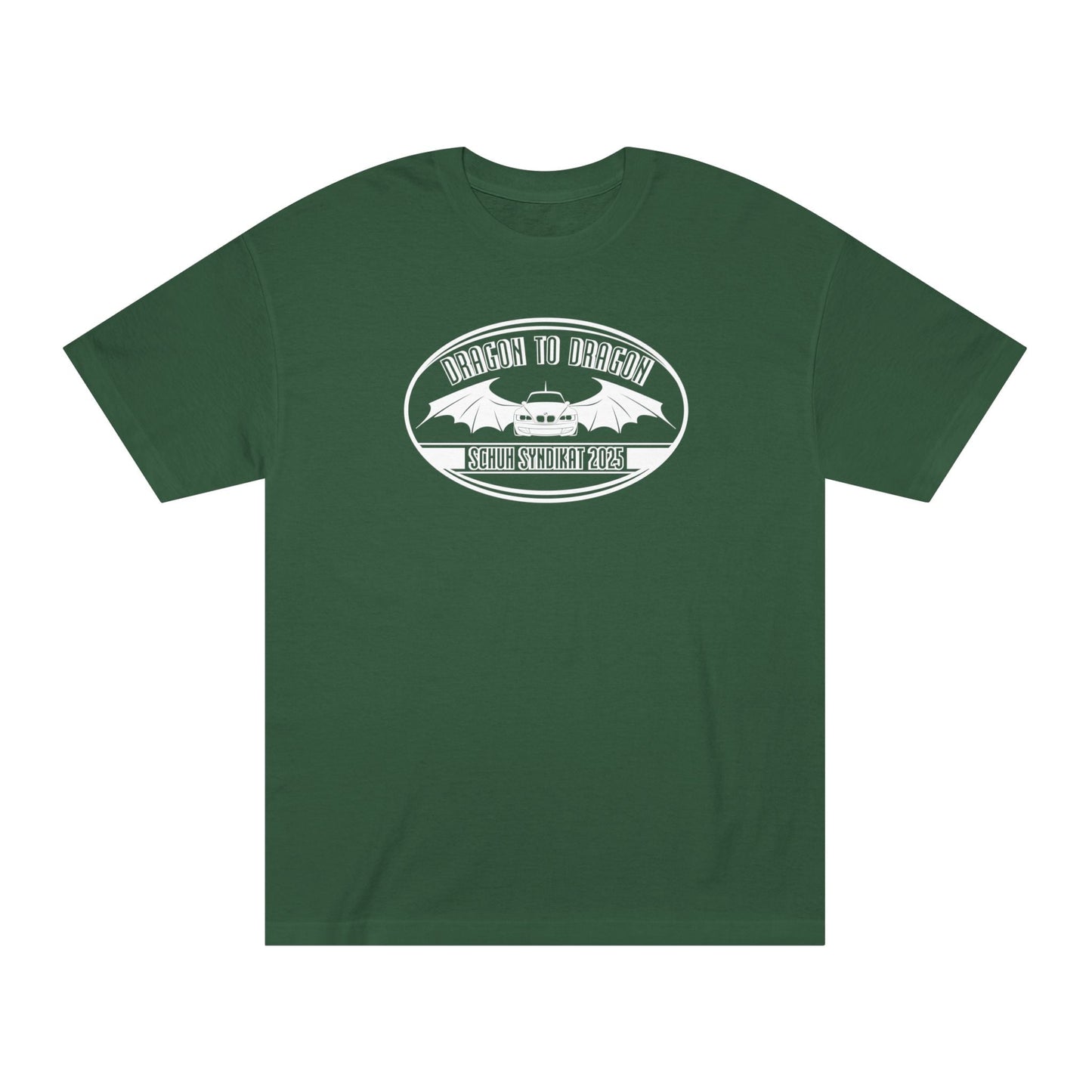 Schuh Syndikat Dragon to Dragon 2025 Tee - Unisex American Apparel Classic T-Shirt