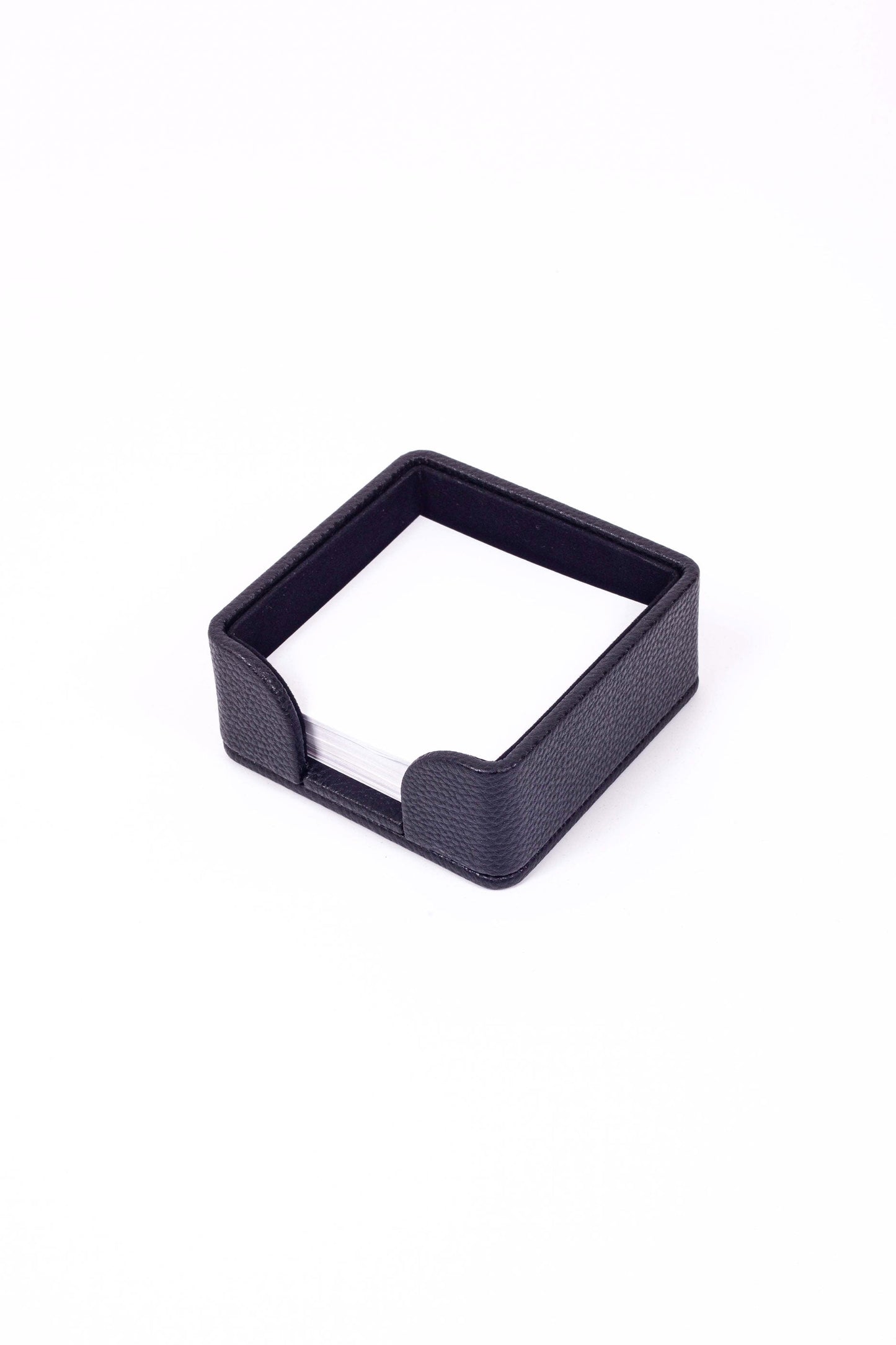 Felix Leather Notepad Black