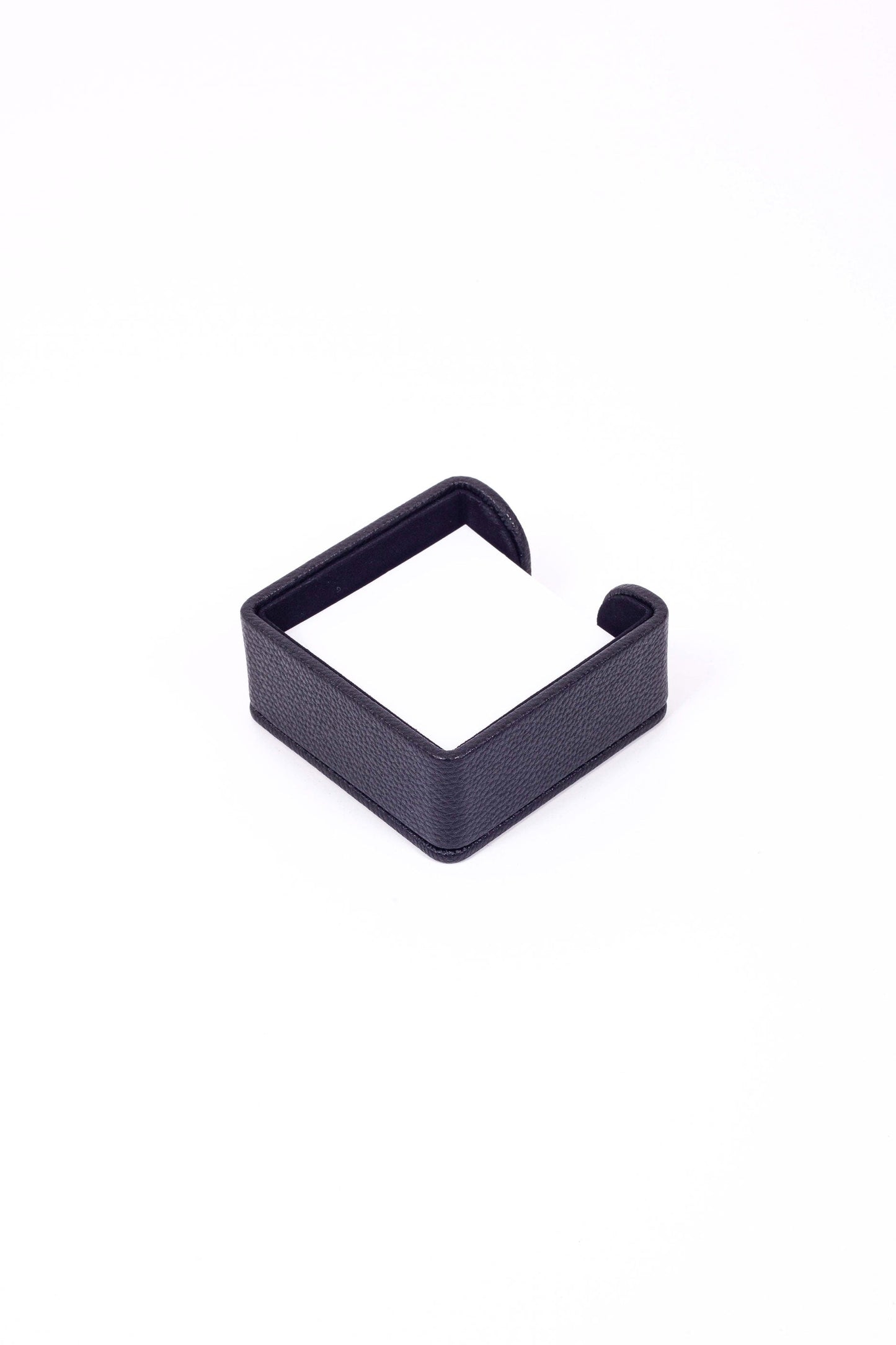 Felix Leather Notepad Black