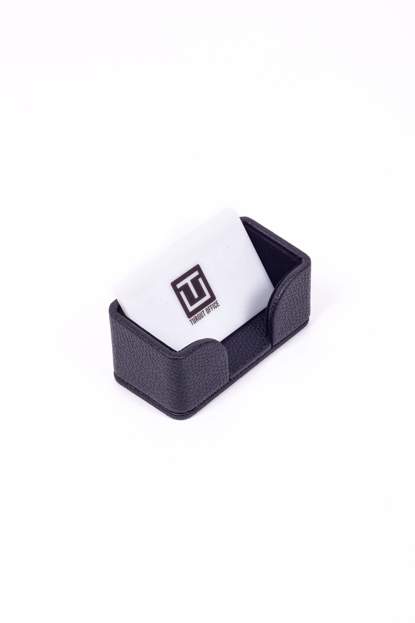 Felix Leather Business Card Holder Black