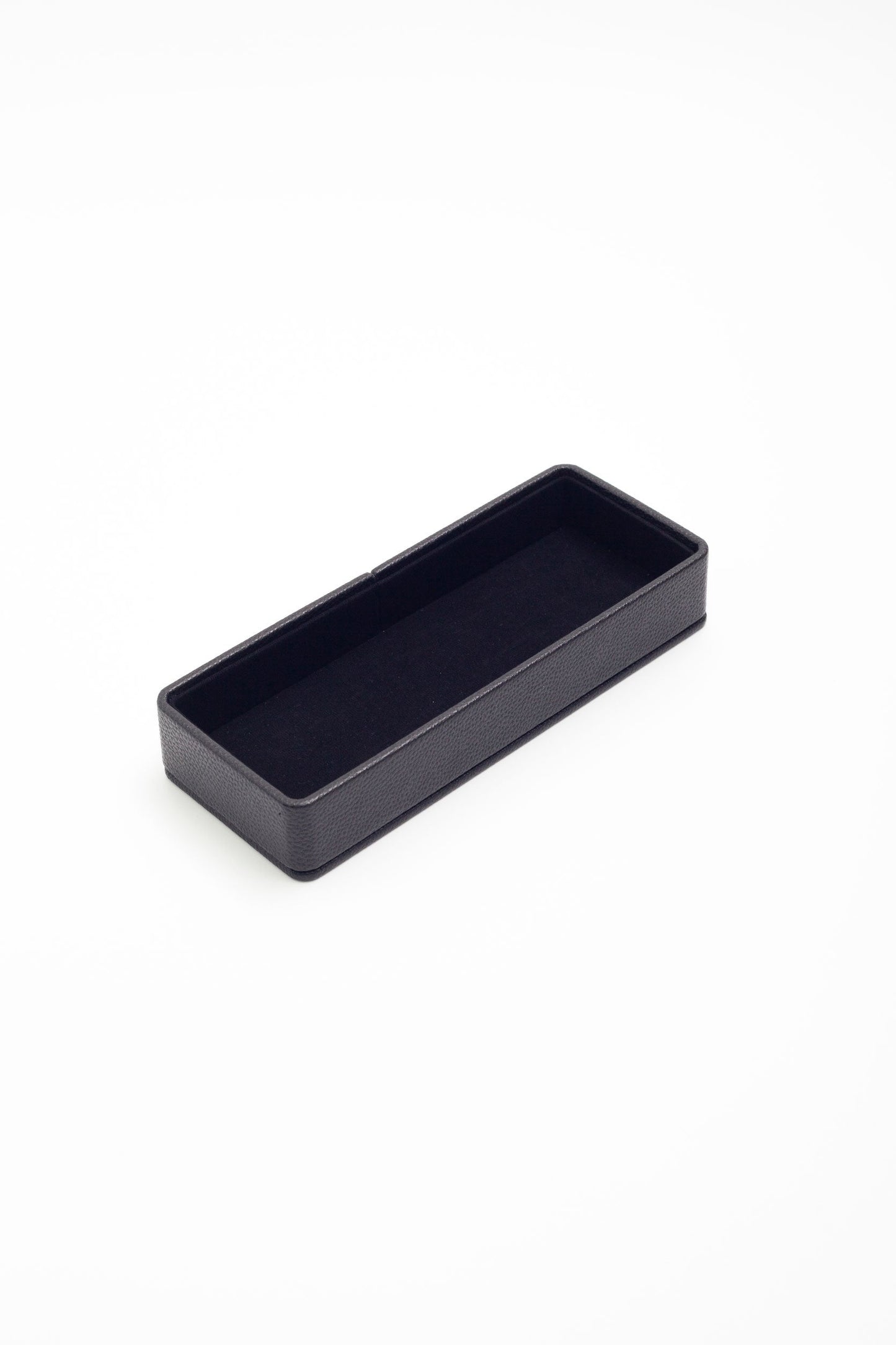 Felix Desktop Leather Horizontal Pencil Holder Black