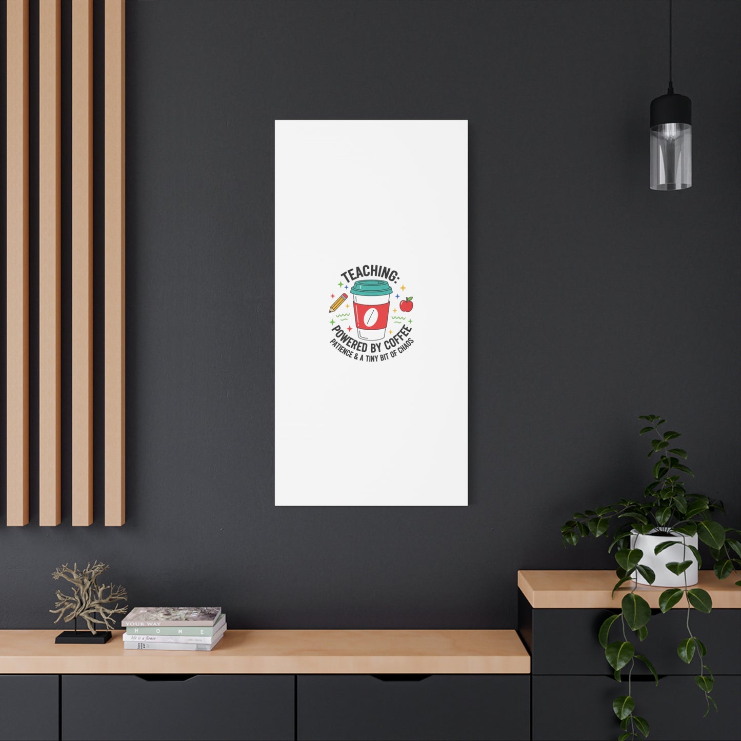 Teaching Powered by Coffee Canvas, Teacher Appreciation Gifts | Teacher Life, Classroom Humor