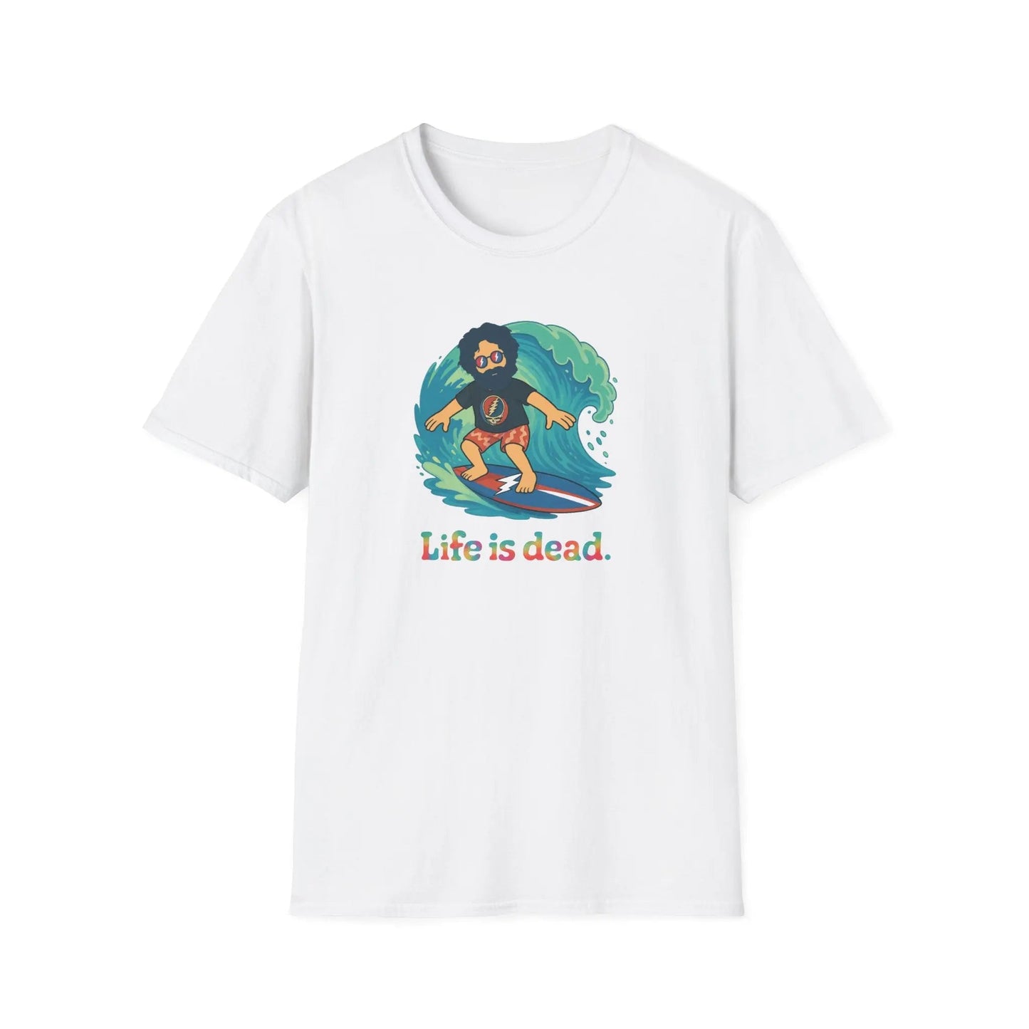 Surfin' Jerry - Life is dead.® × Grateful Dead Tee
