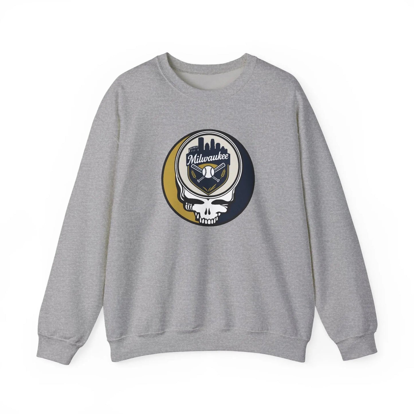 Milwaukee Brewers Original Stealie × Grateful Dead Crewneck