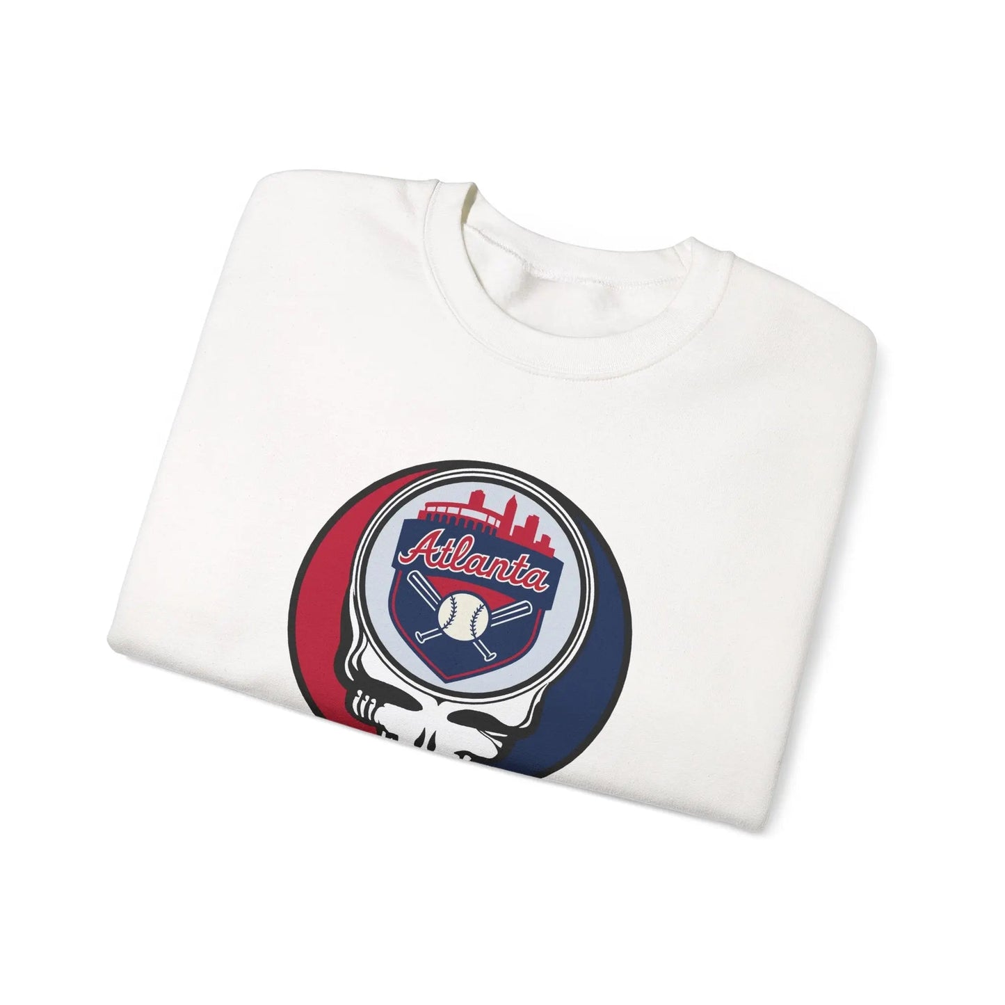Atlanta Braves Original Stealie × Grateful Dead Crewneck