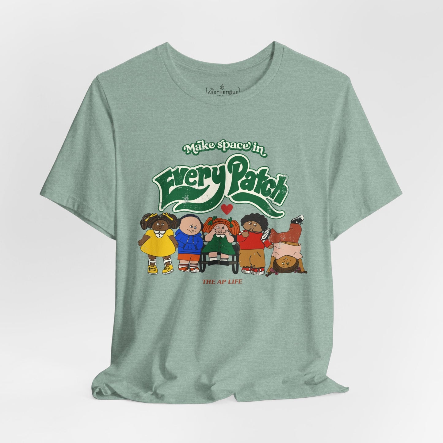 Make Space in Every Patch - Inclusion Matters - Adult Unisex Jersey Tee
