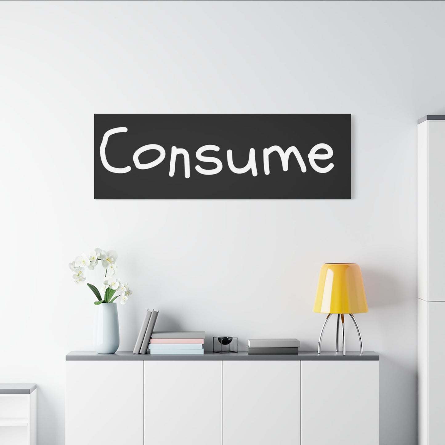 Classic Canvas -"Consume"