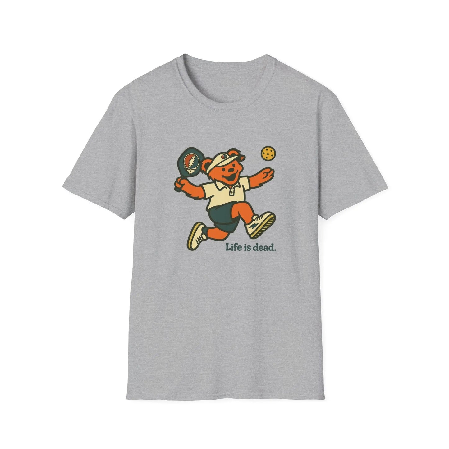 Pickleball Bear - Life is dead.® × Grateful Dead Tee