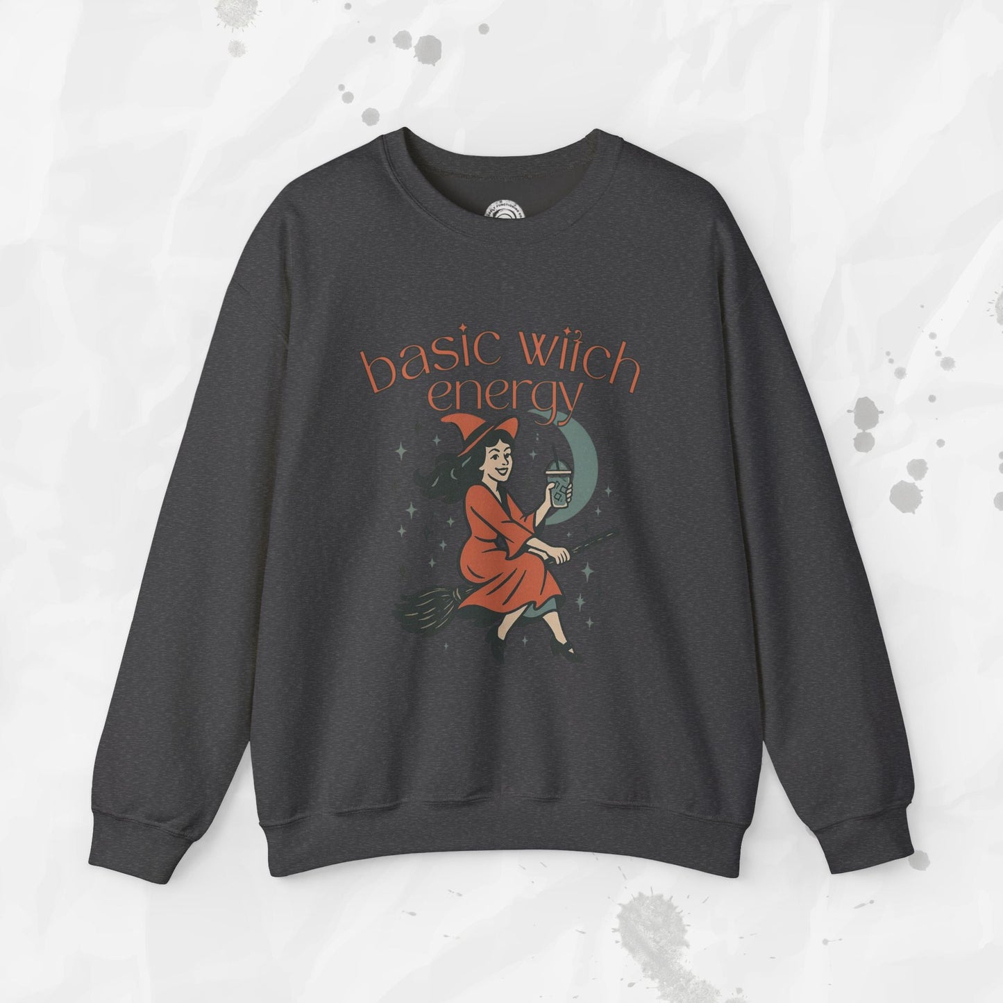 Basic Witch Energy - Crewneck Sweatshirt