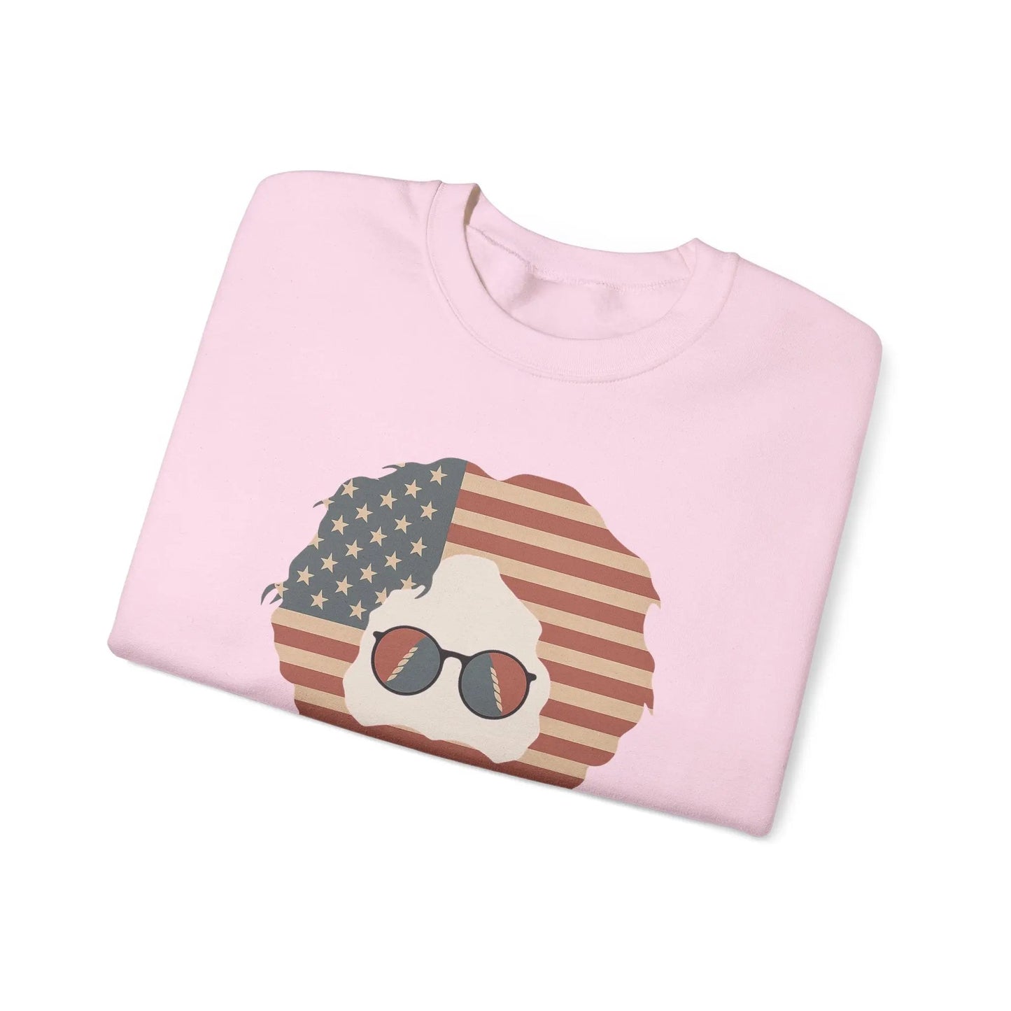 Stars & Stripes Jerry | Life is dead.® Crewneck | Grateful Dead