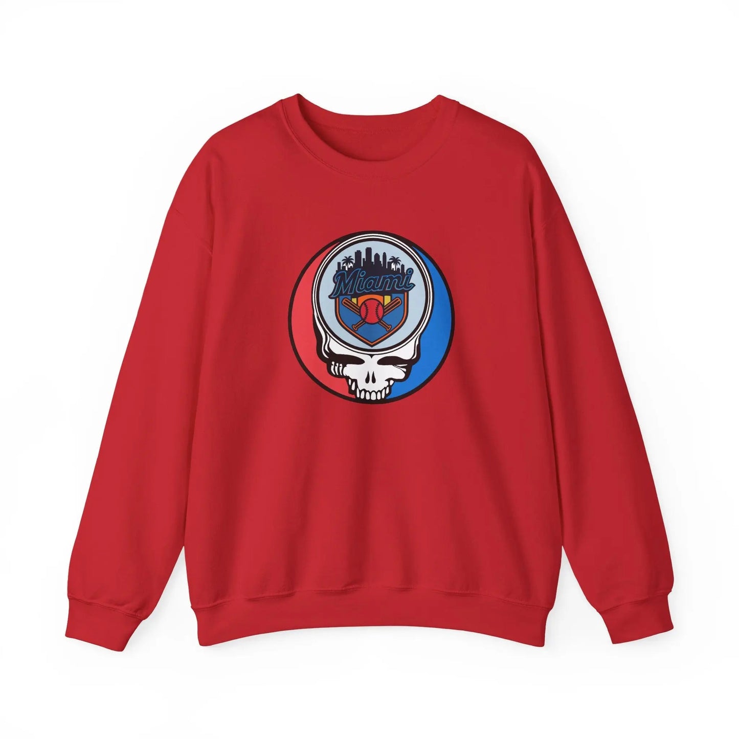 Miami Marlins Original Stealie × Grateful Dead Crewneck