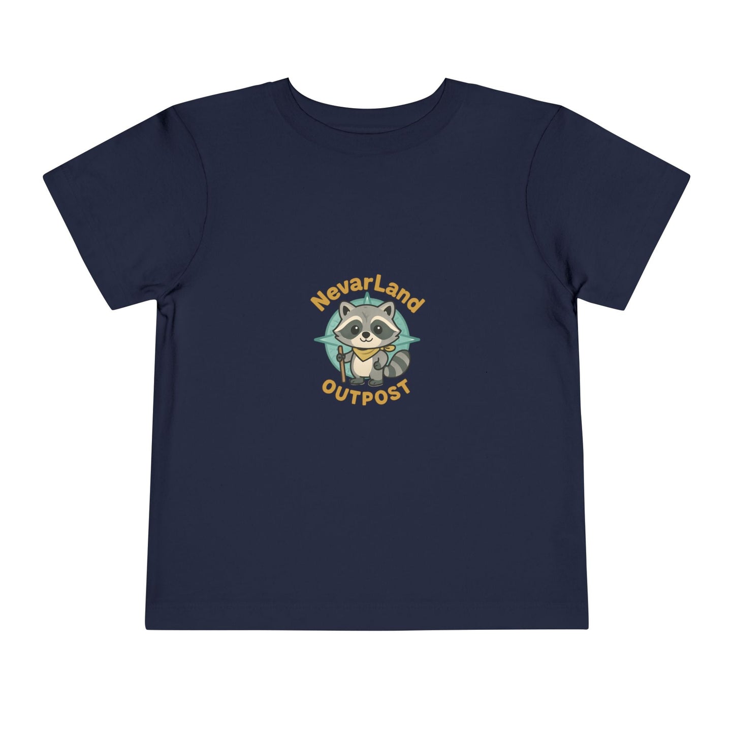 "NevarLand Outpost" Raccoon Adventure - Toddler Tee