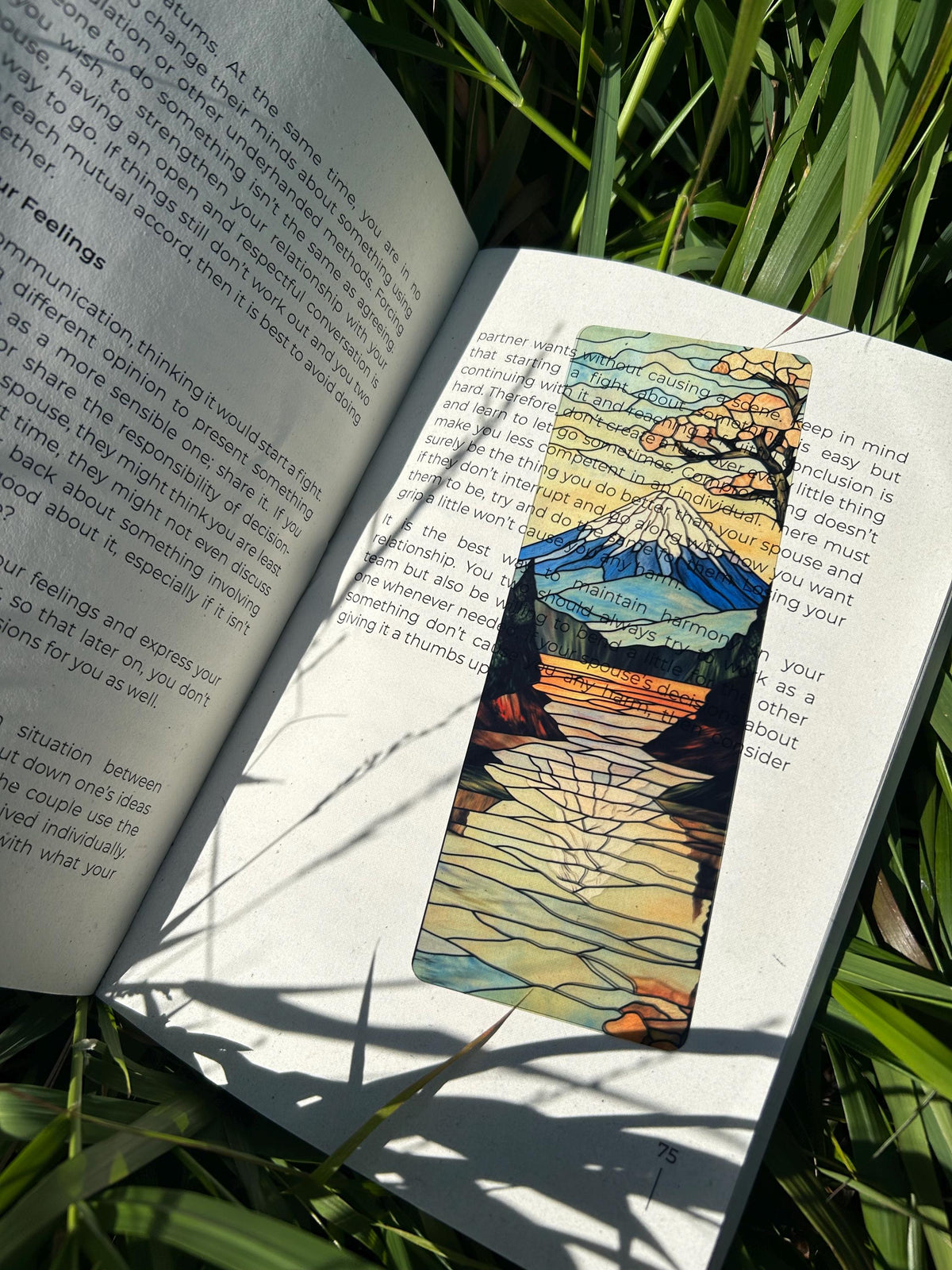 Bookmark Insp Mount Fuji Bookmark - Handcrafted Japanese Bookmark, Scenic Japan Insp ...
