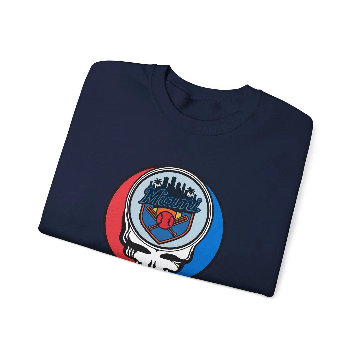 Miami Marlins Original Stealie × Grateful Dead Crewneck