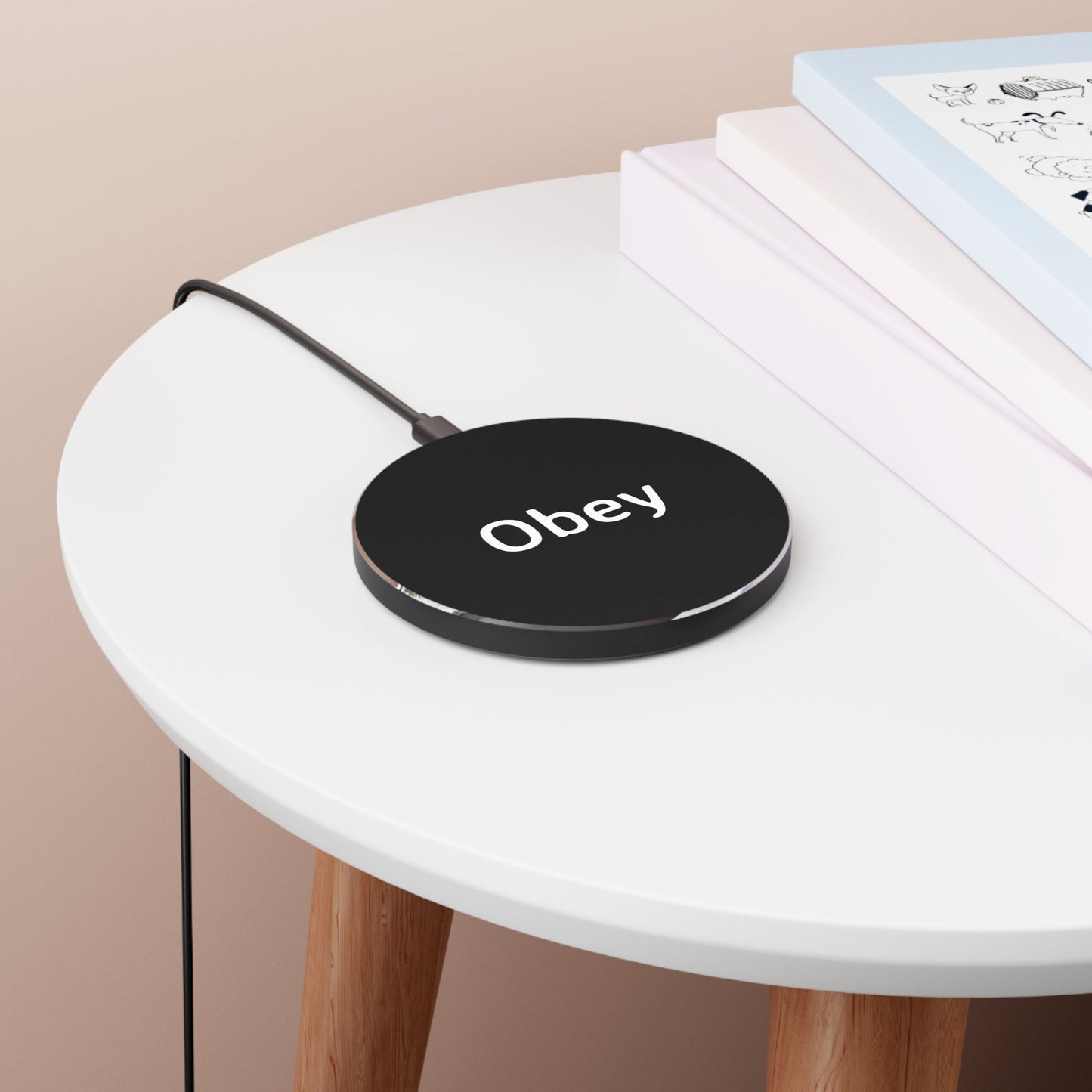 Wireless Charger -"Obey"
