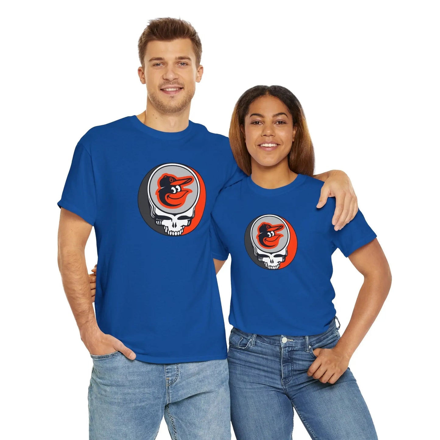 Baltimore Orioles Logo Stealie × Grateful Dead Tee