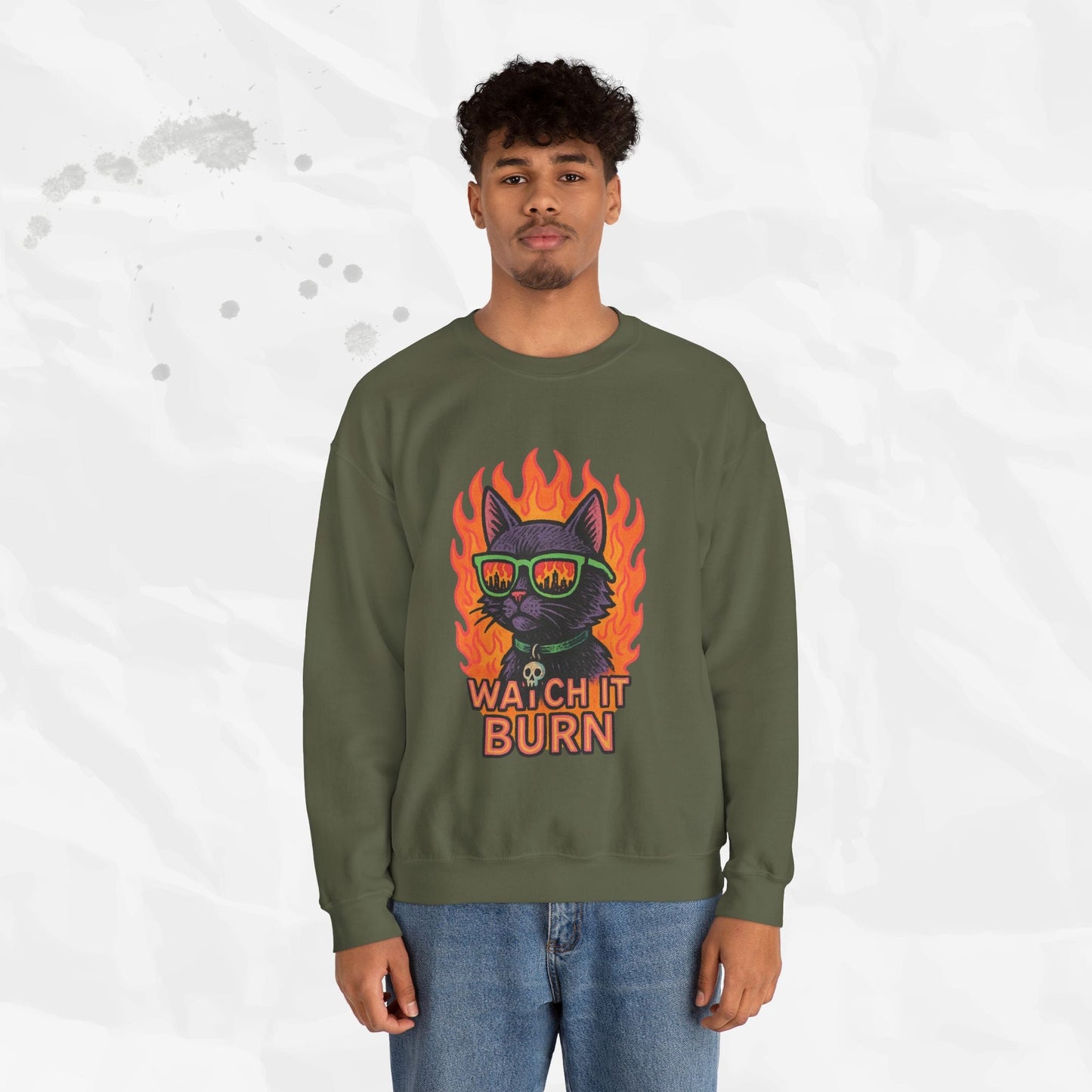 Watch It Burn - Crewneck Sweatshirt
