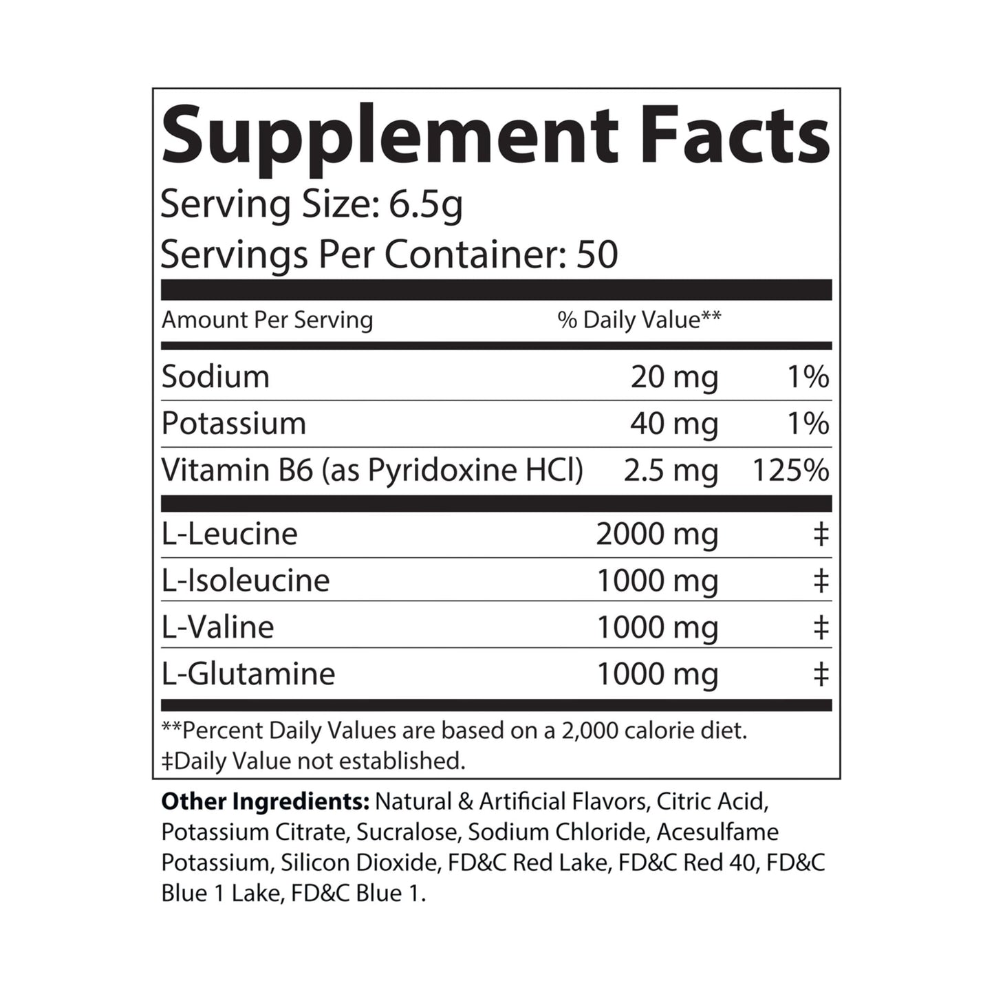 BCAA Supplement, Grape (325 g, 11.46 oz, 50 servings) - "Memento Mori"