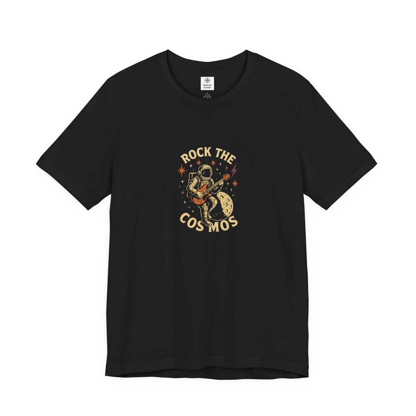 Rock the Cosmos T-Shirt — "Rock the Cosmos" Graphic Tee for Space Lovers