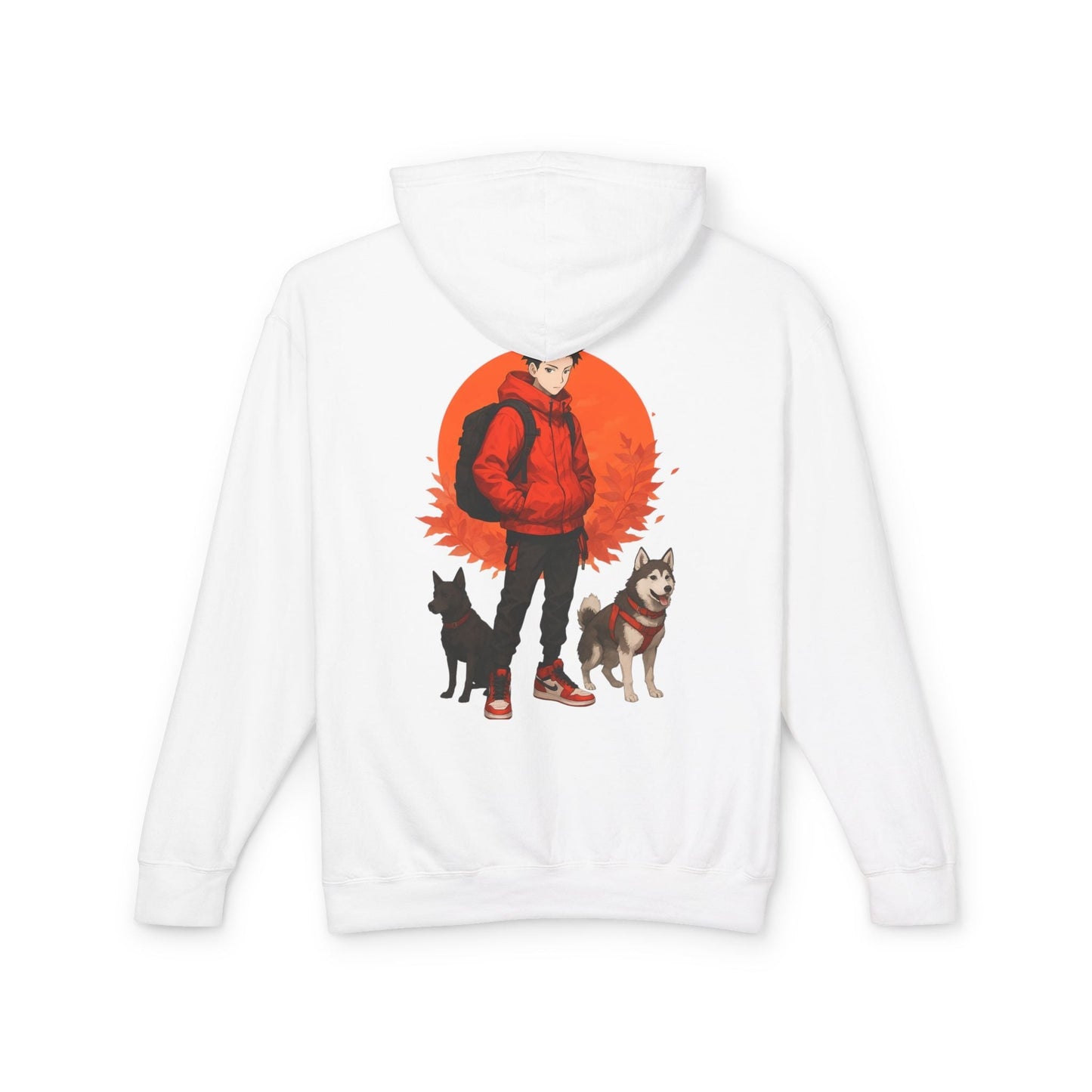 Artful Lightweight Hooded Sweatshirt for Art Enthusiasts and Young Adults