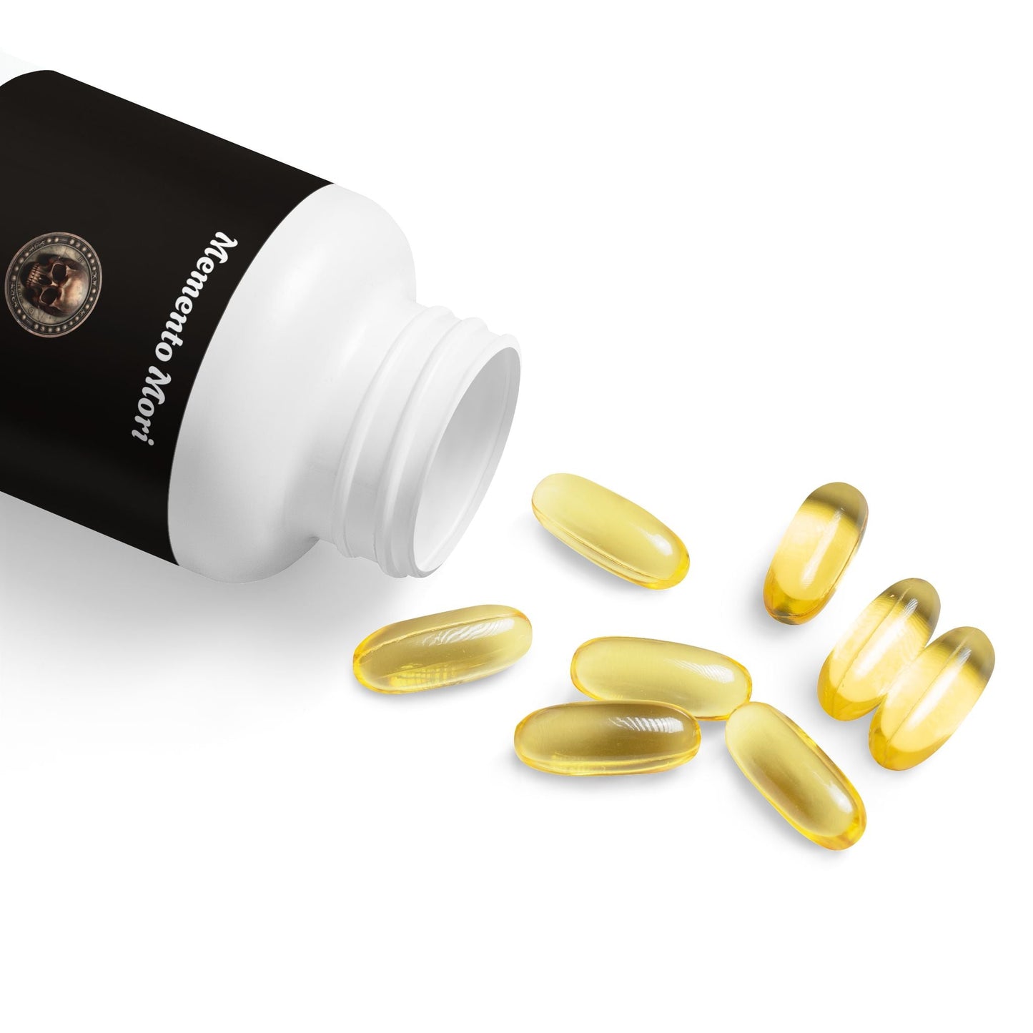 Omega 3 Fish Oil Supplement (60 Softgels) - "Memento Mori"
