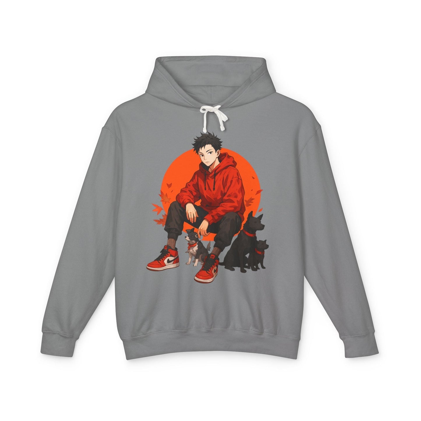 Artful Lightweight Hooded Sweatshirt for Art Enthusiasts and Young Adults