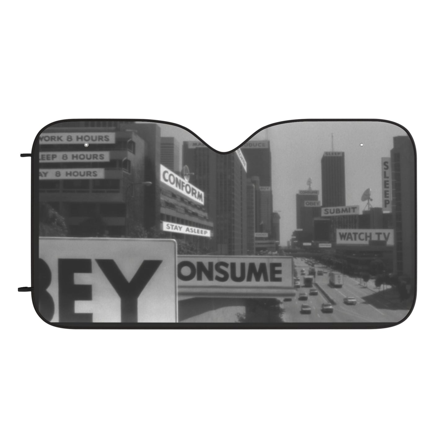 Car Sun Shade - "They Live"