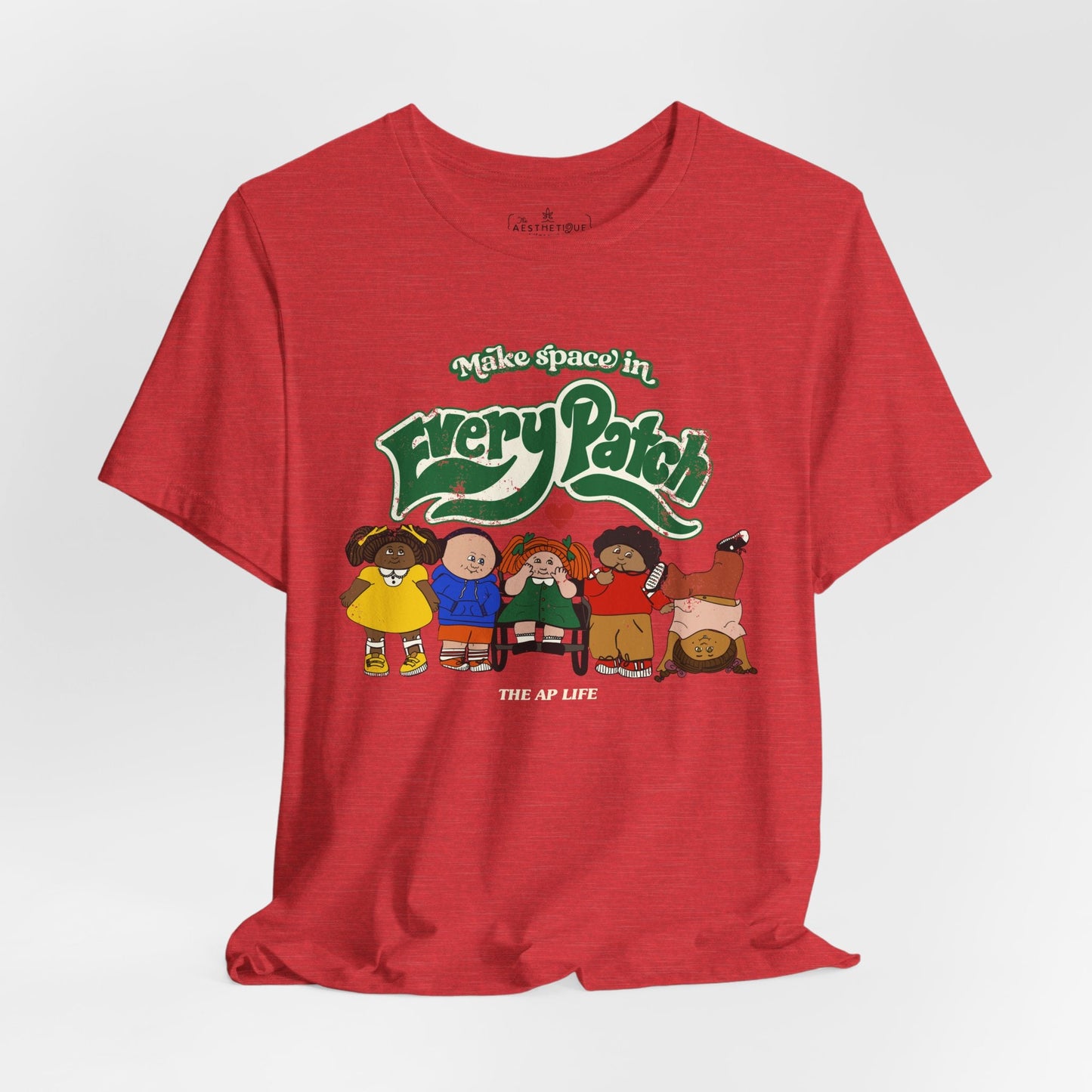 Make Space in Every Patch - Inclusion Matters - Adult Unisex Jersey Tee