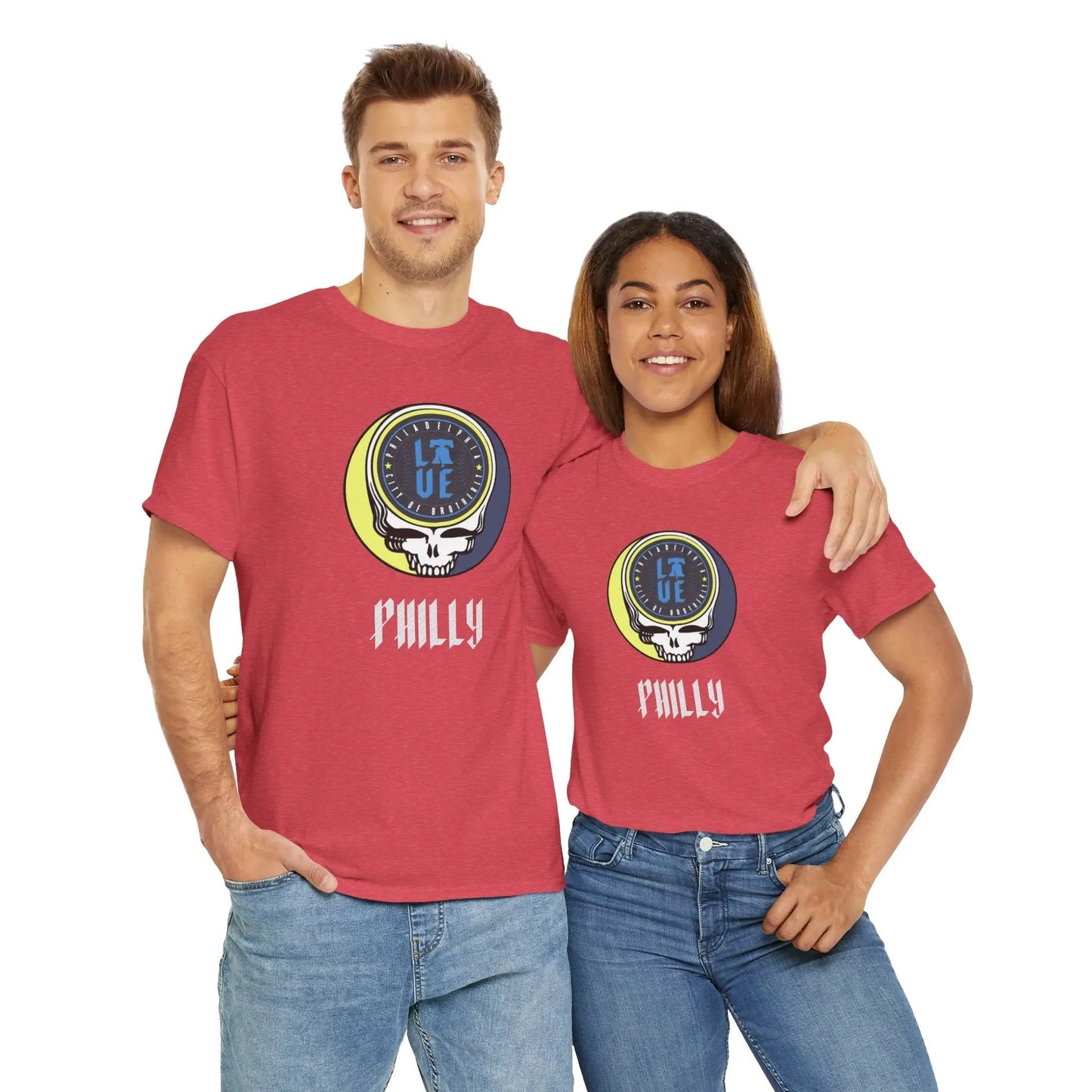 Philly City Connect Logo Stealie × Grateful Dead Tee