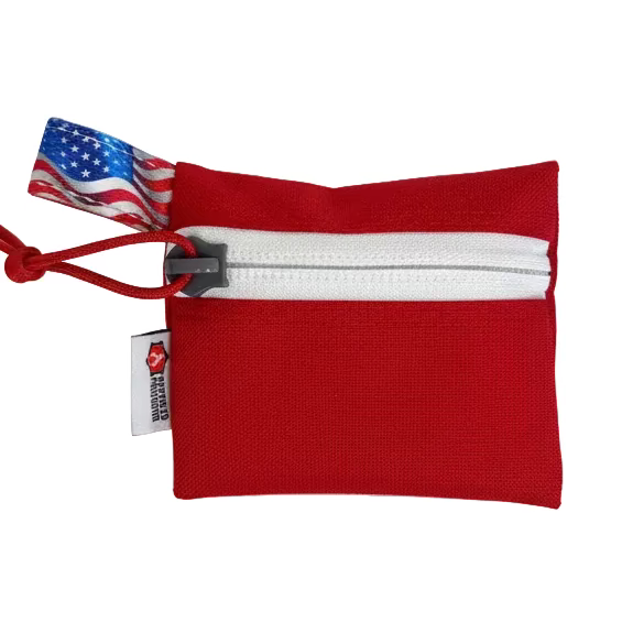 Flat Zippered Gear Pouch - Small